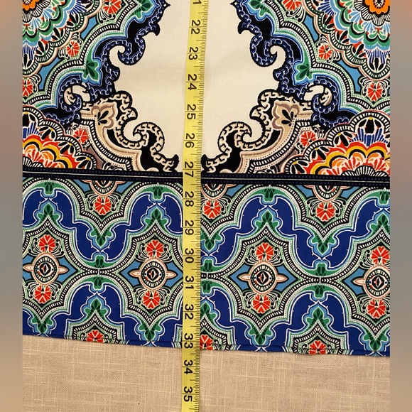 London Times Women’s Halter Dress. Size 4. White with multiple colors - Picture 16 of 16